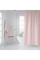 Duş Perdesi Pembe Polyester 180x200 Duş Perdesi Pembe Polyester 180x200