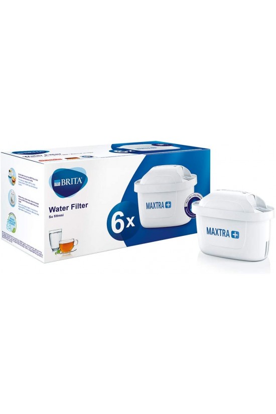 MAXTRA+ Replacement Water Filter, Six
