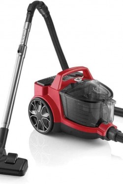 AR4071 Clean Force Cyclone 890 W Filtreli Toz Torbasız Elektirikli Süpürge, 1.8L Toz Haznesi, Kırmızı