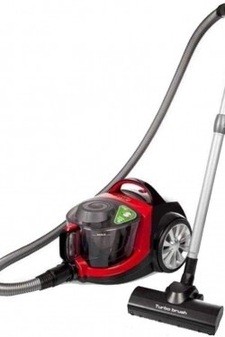 Tesla Kırmızı Toz Hazneli Elektrikli Süpürge, 750 W, 3 L Hazne, HE3LF Filtre, Kırmızı
