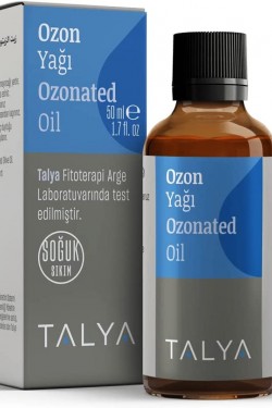 Talya Ozon Yağı 50 ml (Ozonlanmış Zeytinyağı) - Soğuk Sıkım - Sivilce ve Akne Karşıtı - Cilt Nemlendirici - Sağlıklı ve Parlak Cilt Görünümü