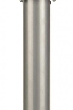 BSU-68135-BSY Weiße elektrostatische Pulver-B-Außenbeleuchtung, E27, Ayum, Polycarbonatglas, 18 cm