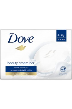 Barre de crème de beauté Savon de beauté solide Effet hydratant original, (4 x 90 g)