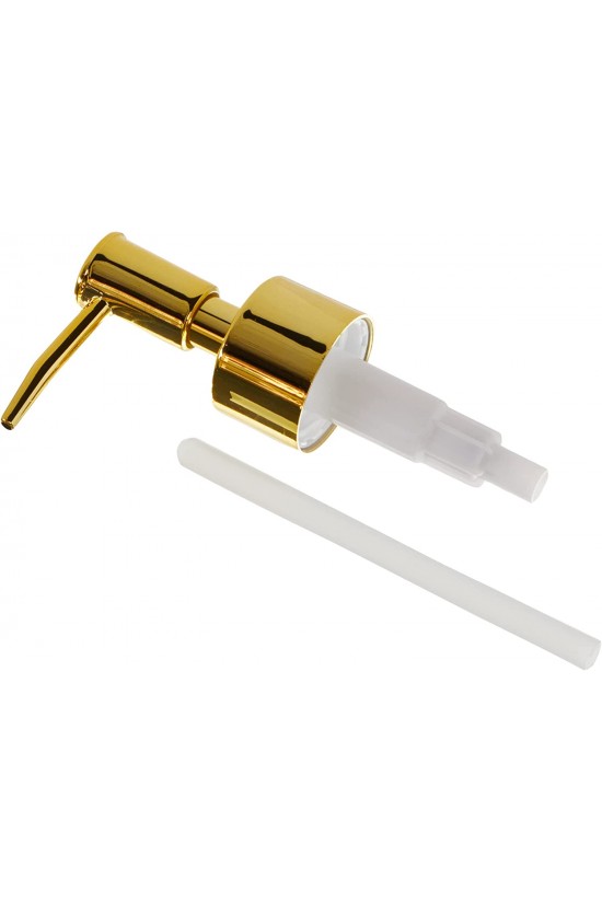 Yedek Sıvı Sabunluk Pompası-Parlak Gold Plastic, D-14911 Yedek Sıvı Sabunluk Pompası-Parlak Gold Plastic, D-14911