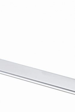 Caprice Long Towel Holder, Silver