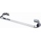 Caprice Long Towel Holder, Silver