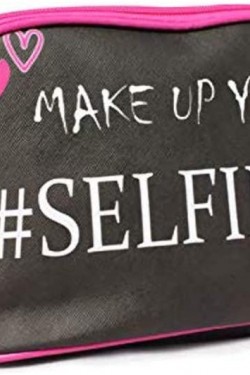 Make-Up Selfie Yazılı Çanta