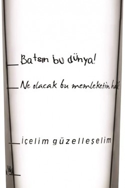 Içelim Güzelleşelim Rakı Bardağı, 205 ml, 6 Parça