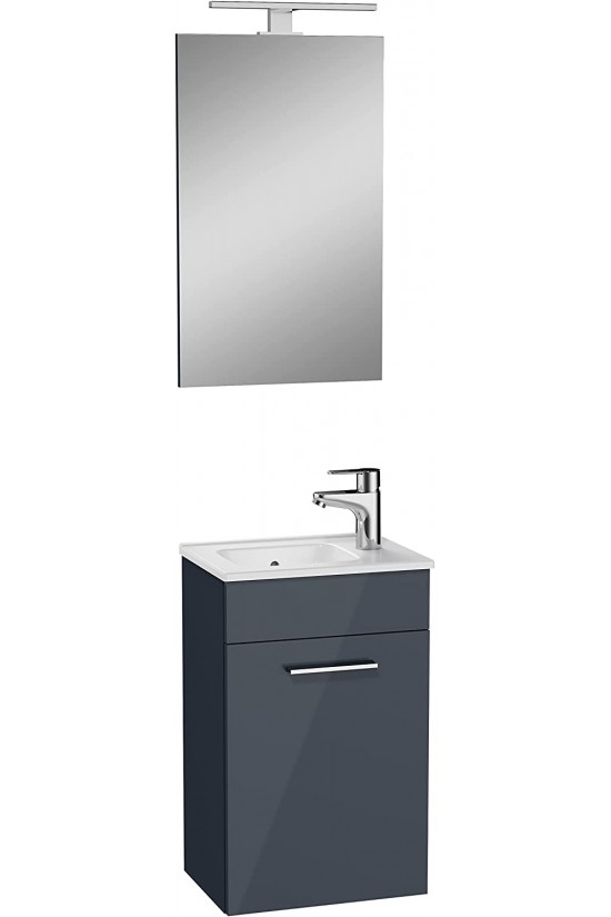 Ardea 75065 Badezimmerschrank S, Anthrazit glänzend, 40 cm, mit Deckel Ardea 75065 Badezimmerschrank S, Anthrazit glänzend, 40 cm, mit Deckel