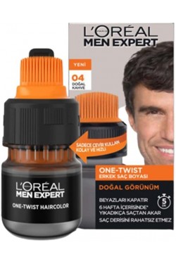 L'Oréal Men Expert One - Twist Erkek Saç Boyası Kahve 04