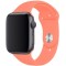 Piili  Watch Slikon Kordon - 38-40 mm | 2-3-4-5-SE Uyumlu Slikon Kayış Turuncu