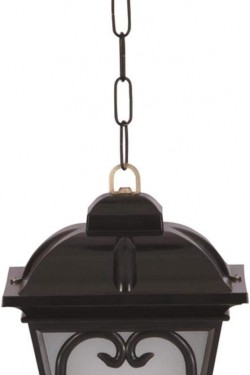 68181 Suspension Lanterne de Jardin, 60 w, Noir