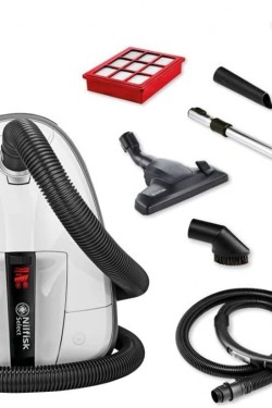 Nilfisk SelectAllergy 128390149 Select Hepa 13 Beutelstaubsauger, 650 W, Weiß