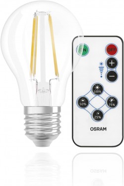LEDSCLA60REM 7 W 4058075269644 E27 Güç 8 W sıcak beyaz 8 kWh/1000 saat, Sarı
