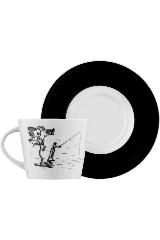 Gentleman Series Set de 12 Tasses à Café pour 6 Personnes Pêcheur, 100 ml Gentleman Series Set de 12 Tasses à Café pour 6 Personnes Pêcheur, 100 ml