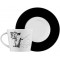 Gentleman Series Set de 12 Tasses à Café pour 6 Personnes Pêcheur, 100 ml