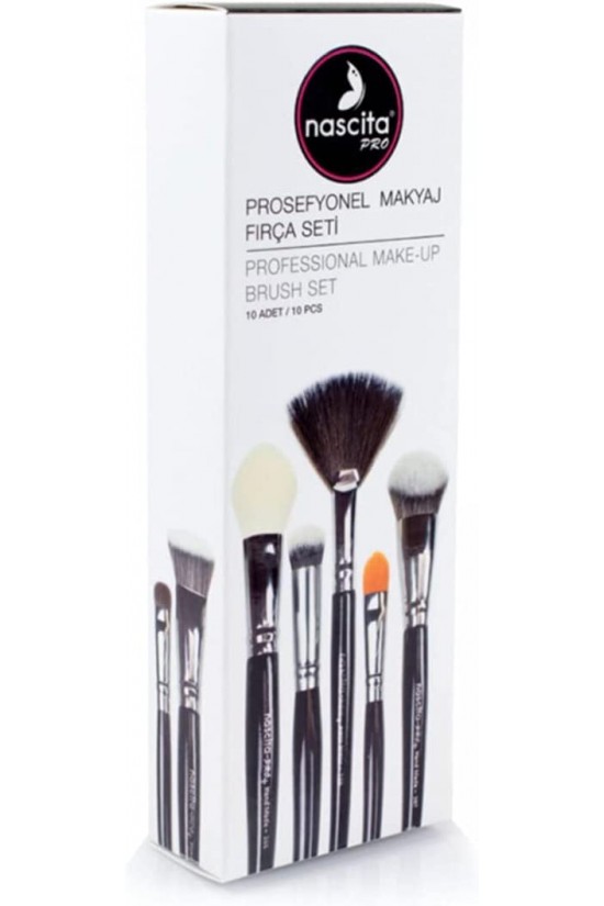 Profesyonel Makyaj Fırça S - 53 (10'Lu) Profesyonel Makyaj Fırça S - 53 (10'Lu)