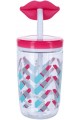 Funny Lipped Tritan Glass 470 ml, Pink Funny Lipped Tritan Glass 470 ml, Pink