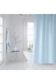 Duş Perdesi Mavi Polyester 180x200 Duş Perdesi Mavi Polyester 180x200