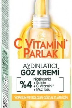 C Vitamini Parlak Aydınlatıcı Göz Kremi