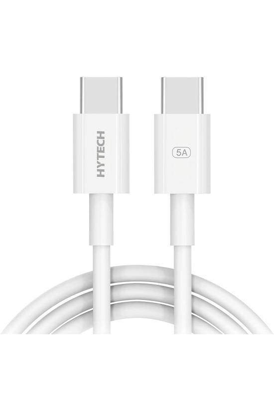 HY-XTP24 1M 5A TypeC à TypeC Données Rapides + Câble de Charge HY-XTP24 1M 5A TypeC à TypeC Données Rapides + Câble de Charge