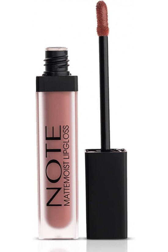 Mattemoist Lipgloss Yarı Mat Bitişli 401 Mat Nude