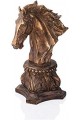 Altın-siyah At Kafası, 41cm