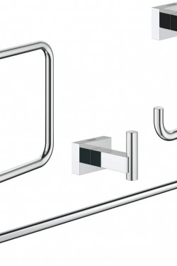 Essentials  Aksesuar S 4 Parça Krom-40778001