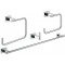 Essentials  Aksesuar S 4 Parça Krom-40778001
