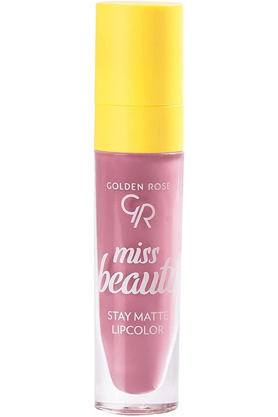 Miss Beauty Stay Matte Lipcolor Ruj No: 04 Candy Love Miss Beauty Stay Matte Lipcolor Ruj No: 04 Candy Love