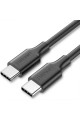 2.0 A TYPE-C & TYPE-C Data ve Şarj Kablosu, 1.5 Metre, Siyah 2.0 A TYPE-C & TYPE-C Data ve Şarj Kablosu, 1.5 Metre, Siyah