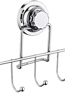 Metal Vakumlu Beşli Askılık Krom