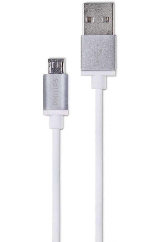 DLC2518M 1.2 Meter Elastic Micro Usb Cable, White DLC2518M 1.2 Meter Elastic Micro Usb Cable, White