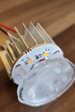 24V Dekoratif Yuvarlak Tente İç Led Armatür (3000K GÜN IŞIĞI, 10'LU PAKET)