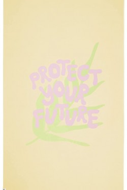 Unisex Protect Your Future Peştamal Sarı Tek Beden
