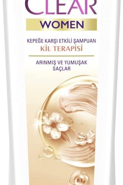 Women Kepeğe Karşı Etkili Şampuan Kil Terapisi Arınmış ve Yumuşak Saçlar 485 ml