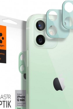 12 Mini-Kameraobjektiv-Glas-Displayschutz GLAS.tR Optical (2 Stück) Grün – AGL02463