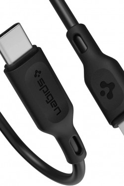 Essential USB-C auf Lightning PD (Power Delivery unterstützt) Schnelllade- und Datenkabel mit MFI-Lizenz (1 Meter) C10CL Schwarz – 000CA27021