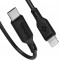 Essential  USB-C to Lightning PD (Power Delivery Destekli) Hızlı Şarj ve Data Kablo MFI Lisanslı (1 Metre) C10CL Black - 000CA27021