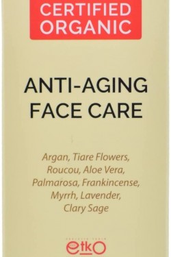 Organik Antiaging Yüz Kremi