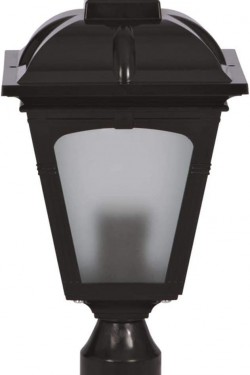 68185 Éclairage de comptoir de jardin, 60 W, noir