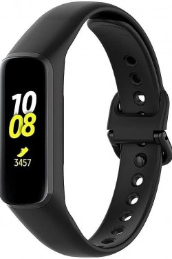 Galaxy Fit2 İle Uyumlu Bileklik Kayışı Bileğe Göre Ayarlanabilen ESNEK VE KIRILMAYAN SİLİKON YAPI Silikon Tpu Kordon CordFit Galaxy Fit2 Termoplastik Siyah