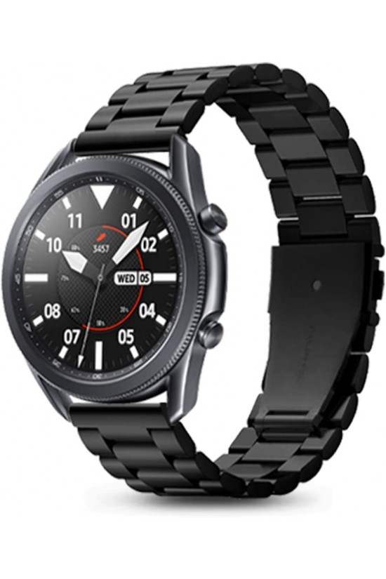 Galaxy Watch (46mm) / Galaxy Watch 3 (45mm) / Watch GT 2 (46mm) / Magic Watch 2 ile Uyumlu Kayış Kordon Band Modern Fit (22mm) Black - 600WB24983 Galaxy Watch (46mm) / Galaxy Watch 3 (45mm) / Watch GT 2 (46mm) / Magic Watch 2 ile Uyumlu Kayış Kordon Band Modern Fit (22mm) Black - 600WB24983