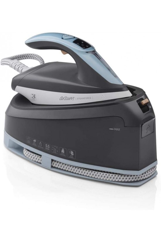 AR6001 Steamforce Buhar İstasyonlu Ütü, 2400 W, 1.5 L Hazne, 2 M Kablo, Misty