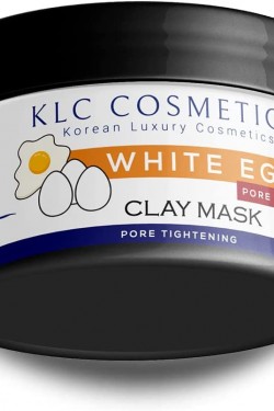 KLC White Egg Clay Mask 100 ML (Gözenek Sıkılaştırıcı Yumurta Akı Maskesi) -Güney Kore'den İthal