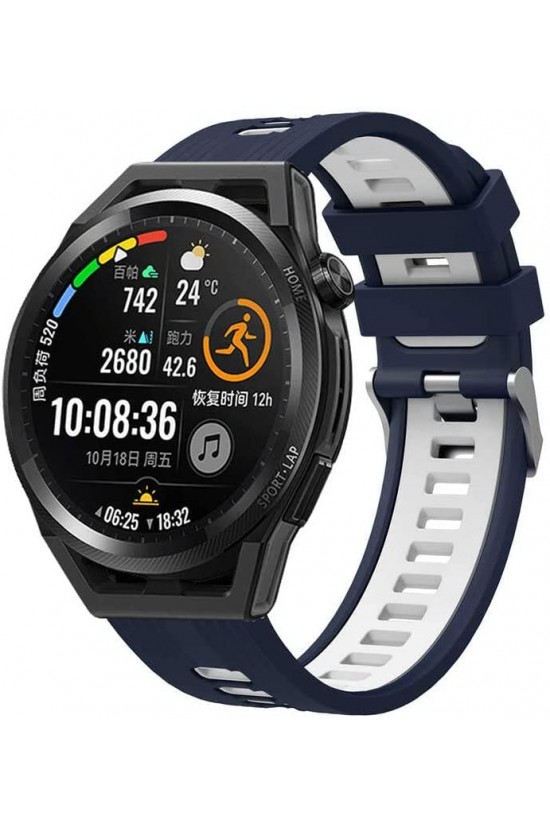 Mi Watch Color İle Uyumlu 10 Kademeli Ayarlanabilir Esnek Silikon Malzeme Suya Karşı Dirençli Renkli Grealish Delikli Silikon Kordon, Lacivert Mi Watch Color İle Uyumlu 10 Kademeli Ayarlanabilir Esnek Silikon Malzeme Suya Karşı Dirençli Renkli Grealish Delikli Silikon Kordon, Lacivert