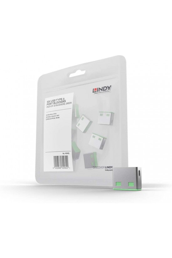 USB A Port Blocker Yeşil USB A Port Blocker Yeşil