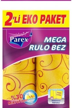 Mega Rulo Temizlik Bezi 2'Li Eko Paket 1 Paket (1 x 2 Adet)