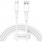 Câble de chargement mini, 4,0 A USB-A et micro USB, 1 mètre, blanc, 31360