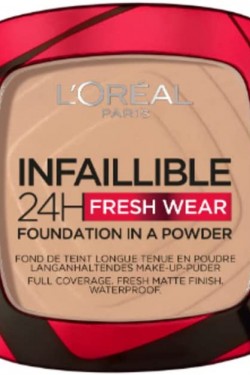 Infaillible 24h Fresh Wear Pudra Fondöten 120 Vanilla
